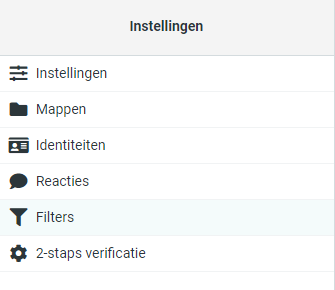 Filters webmail Roundcube